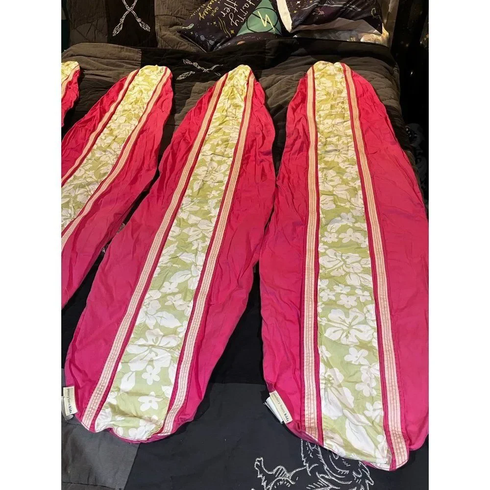 Pottery barn kids luau pink surfboard dining table runner runners
